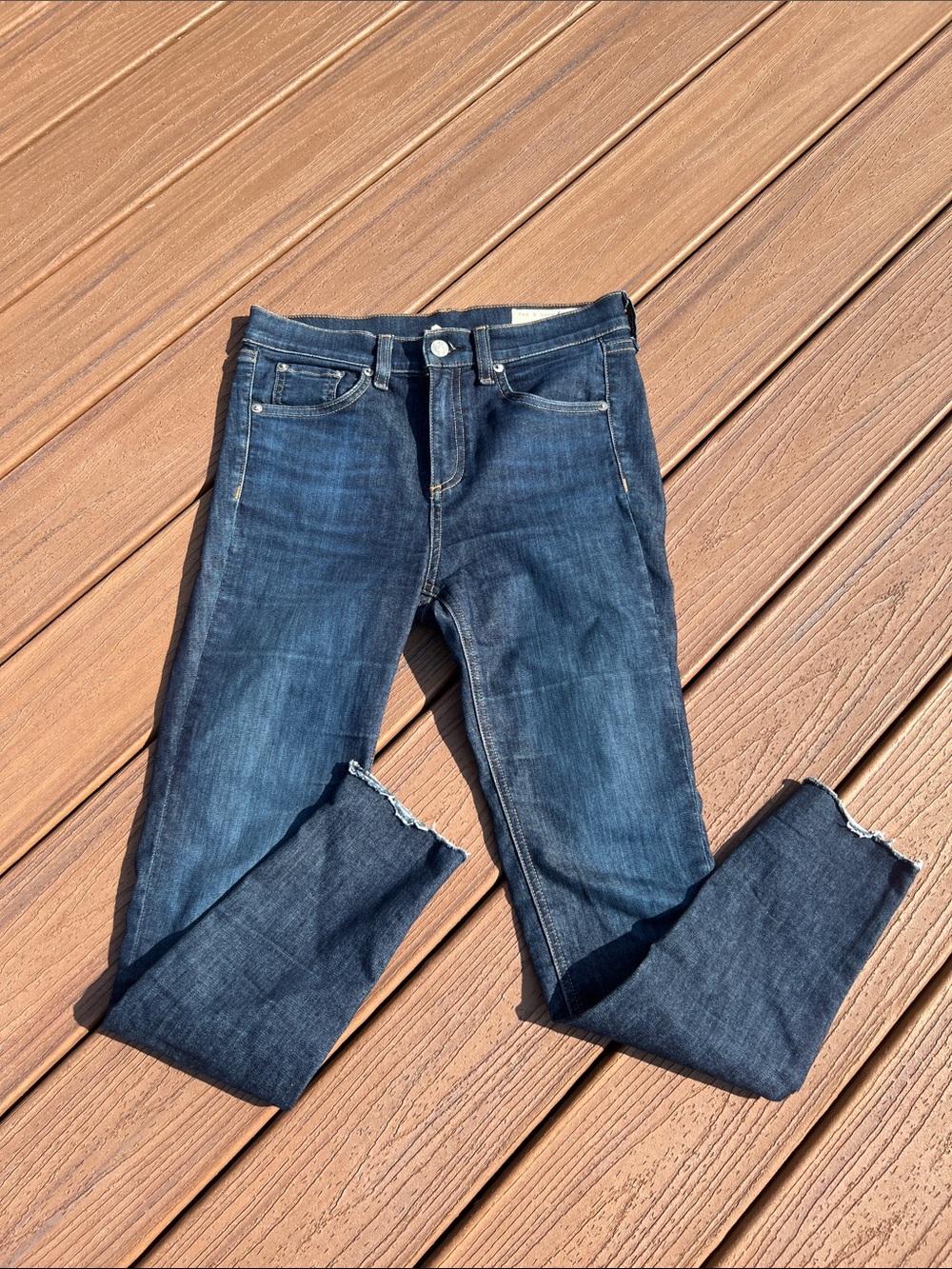 Rag & Bone 10" Ankle Skinny Jeans
